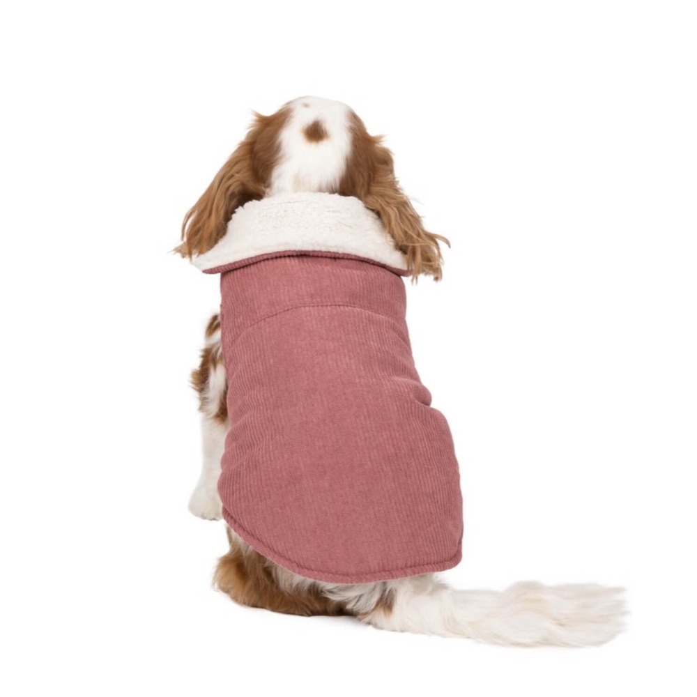 NEW Friends Forever Faux-Fur Lined Dog Coat